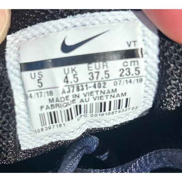 Nike Air Max Deluxe “Thunder Blue / Laser Fuchsia” Sneakers Women 5 / Kids 3.5Y - Picture 4 of 9